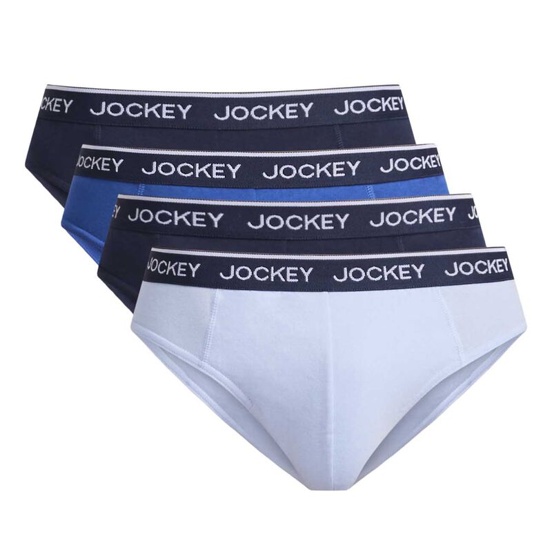 Jockey Attached Elastic Cotton Briefs - 4 Pack image number 5